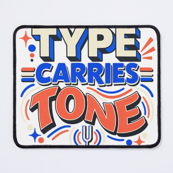 Item preview, Type Carries Tone Typography Design designed and sold by Shope Buzz.
