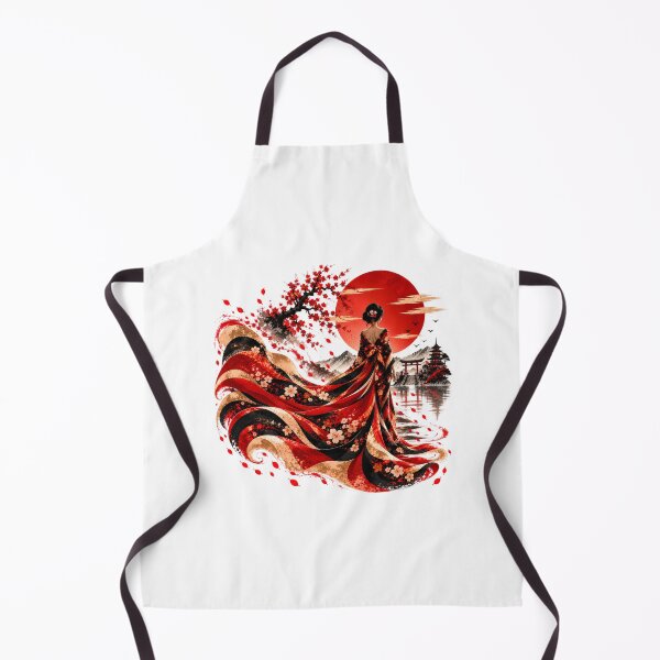 Item preview, Women's Japan Kimono T-shirt – Sakura, Torii and Red Sun designed and sold by J-Impression.