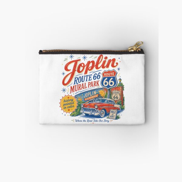 Item preview, Joplin Route 66 Mural Park Vintage Travel Design designed and sold by castillomiami.