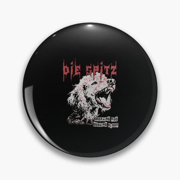 Item preview, Die Spitz grophing dog gushing blood  designed and sold by ZerodawgGraffi.