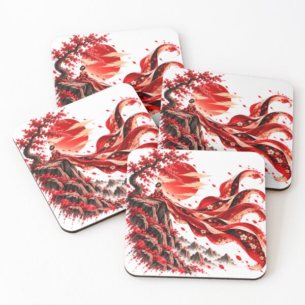 Item preview, Women's Japan Kimono T-shirt – Sakura, Torii and Red Sun designed and sold by J-Impression.