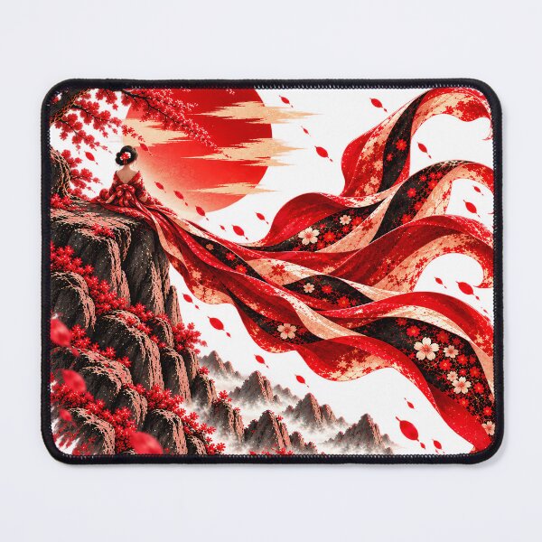 Item preview, Women's Japan Kimono T-shirt – Sakura, Torii and Red Sun designed and sold by J-Impression.