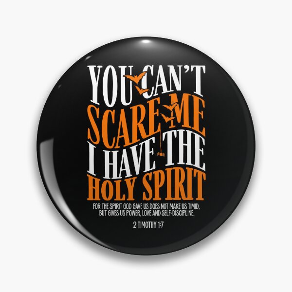 Item preview, You Can't Scare Me Holy Spirit Christian Faith Halloween designed and sold by nryum.