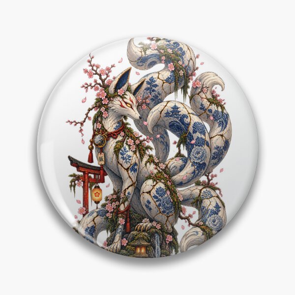 Item preview, The Ancestor of the Temple – Japanese Ukiyo-e Fantasy Fox designed and sold by Substance_life.