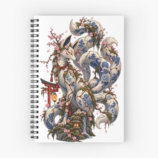 Item preview, The Ancestor of the Temple – Japanese Ukiyo-e Fantasy Fox designed and sold by Substance_life.