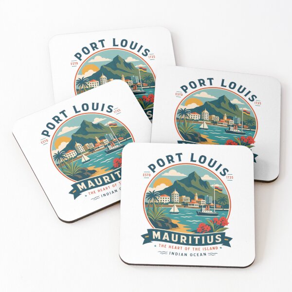 Item preview, Port Louis Esto 1735 Mauritius The Heart Of The Island Indian Ocean Travel Vacation Destination designed and sold by Simsimah26Parks.