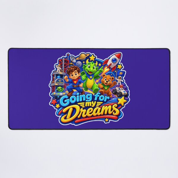Item preview, Going for my Dreams with Arthur, Art, and Artie designed and sold by TheFatherOfArt.