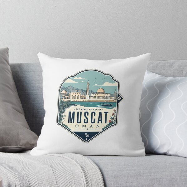 Item preview, The Pearl Of Arabia Muscat Oman Est. 1507 Travel Destination Souvenir designed and sold by Star3NowForMe.