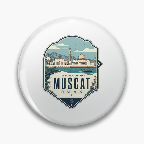 Item preview, The Pearl Of Arabia Muscat Oman Est. 1507 Travel Destination Souvenir designed and sold by Star3NowForMe.