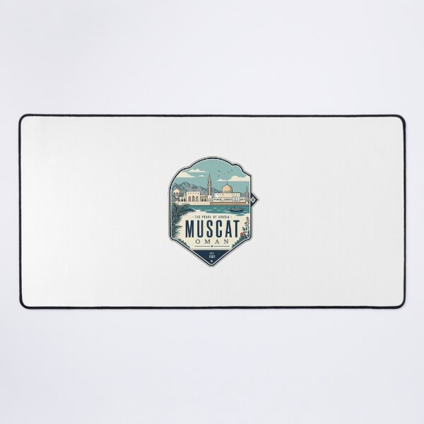 Item preview, The Pearl Of Arabia Muscat Oman Est. 1507 Travel Destination Souvenir designed and sold by Star3NowForMe.