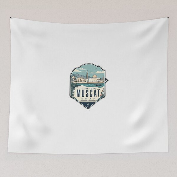 Item preview, The Pearl Of Arabia Muscat Oman Est. 1507 Travel Destination Souvenir designed and sold by Star3NowForMe.