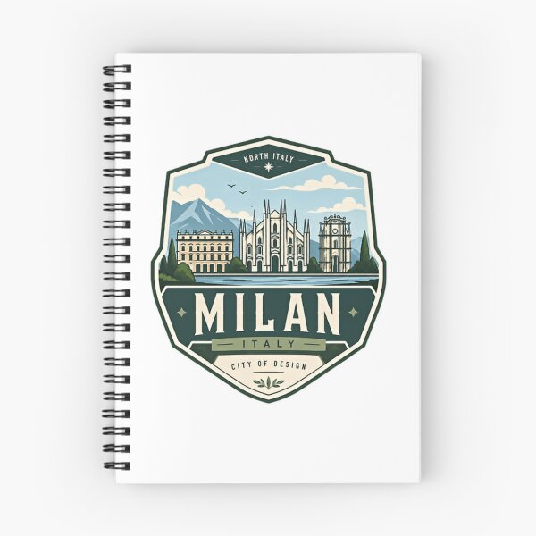 Item preview, North Italy Milan Italy City Of Design European Travel Tourist Vacation designed and sold by Star3NowForMe.
