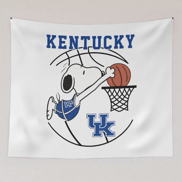 Item preview, Snoopy Kentucky Wildcatss Dunk Basketball designed and sold by fizzstocmathepa.