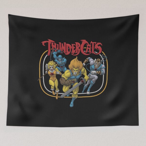 Item preview, Feline Heroes Squad Retro Cartoon  designed and sold by joscarselli.