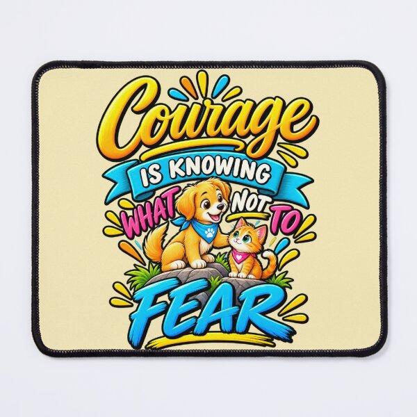 Item preview, Courage Without Illusion designed and sold by Quote Gallery.