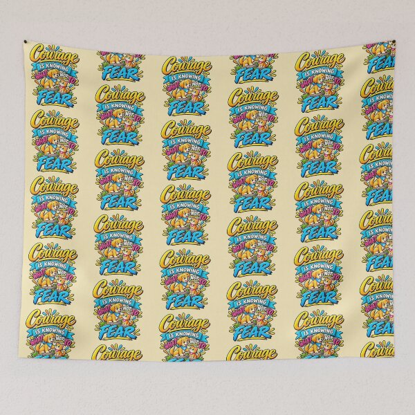Item preview, Courage Without Illusion designed and sold by Quote Gallery.