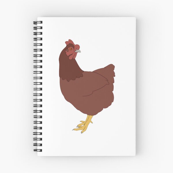 Item preview, Proud Chicken Cute Brown Hen Farm Wildlife Art designed and sold by Hearthodle.