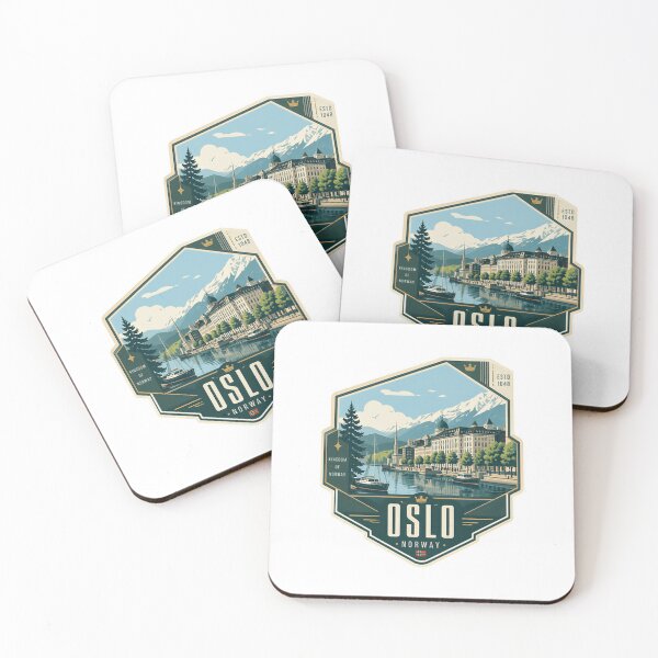 Item preview, Oslo Norway Kingdom Of Norway Estd 1048 Travel Destination Explorer designed and sold by Star3NowForMe.
