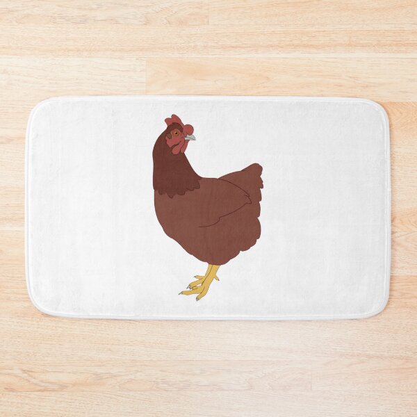 Item preview, Proud Chicken Cute Brown Hen Farm Wildlife Art designed and sold by Hearthodle.