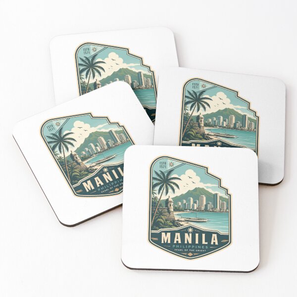 Item preview, Estd 1571 Manila Philippines Pearl Of The Orient City Travel Souvenir Destination designed and sold by Star3NowForMe.