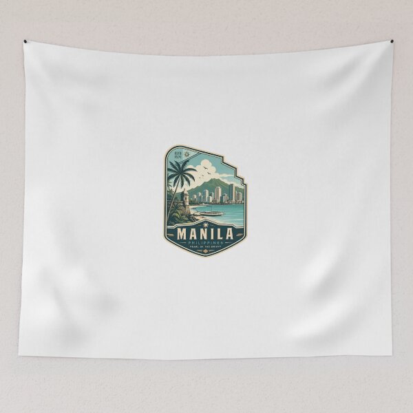 Item preview, Estd 1571 Manila Philippines Pearl Of The Orient City Travel Souvenir Destination designed and sold by Star3NowForMe.