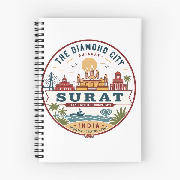 Item preview, Surat The Diamond City Gujarat India Travel City Pride designed and sold by Simsimah26Parks.