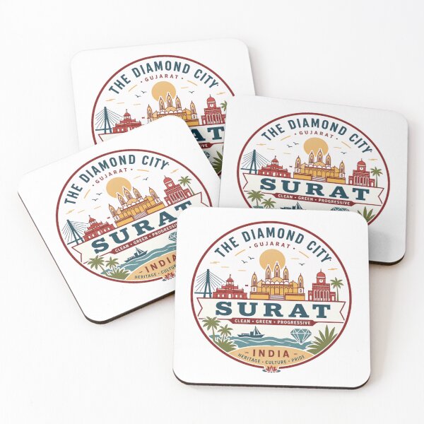 Item preview, Surat The Diamond City Gujarat India Travel City Pride designed and sold by Simsimah26Parks.