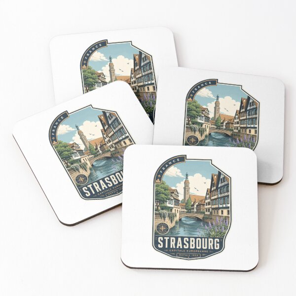 Item preview, Strasbourg Capitale Européenne France Grand Est Région Travel Souvenir designed and sold by Star3NowForMe.