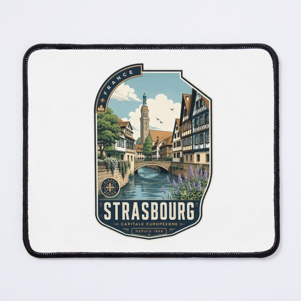 Item preview, Strasbourg Capitale Européenne France Grand Est Région Travel Souvenir designed and sold by Star3NowForMe.