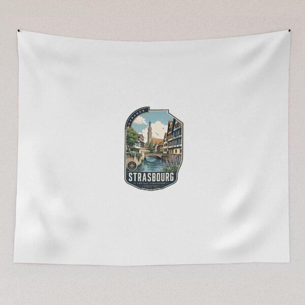 Item preview, Strasbourg Capitale Européenne France Grand Est Région Travel Souvenir designed and sold by Star3NowForMe.