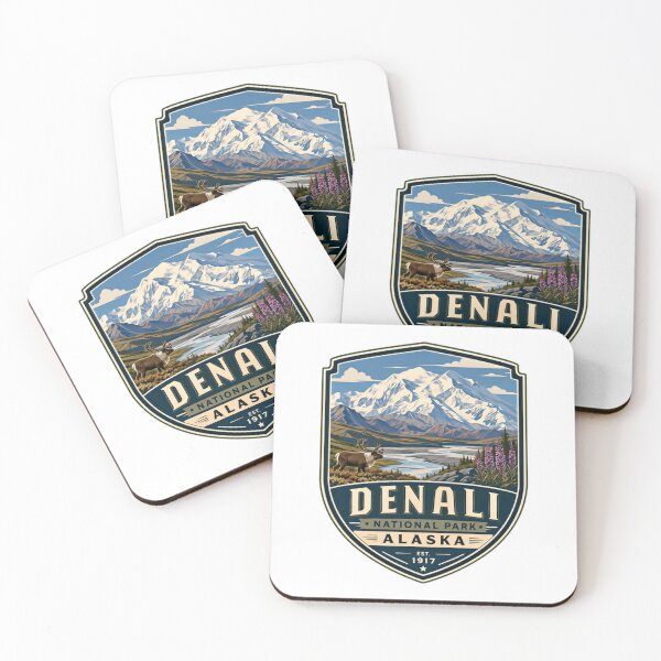 Item preview, Denali National Park Alaska Est. 1917 Wilderness Adventure Souvenir designed and sold by Simsimah26Parks.