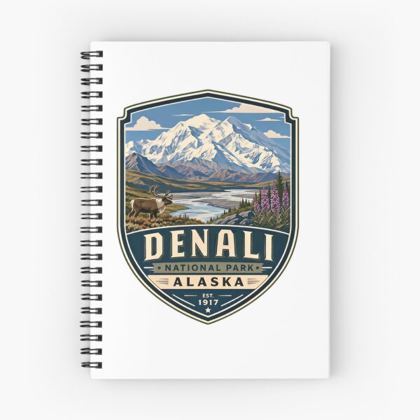 Item preview, Denali National Park Alaska Est. 1917 Wilderness Adventure Souvenir designed and sold by Simsimah26Parks.