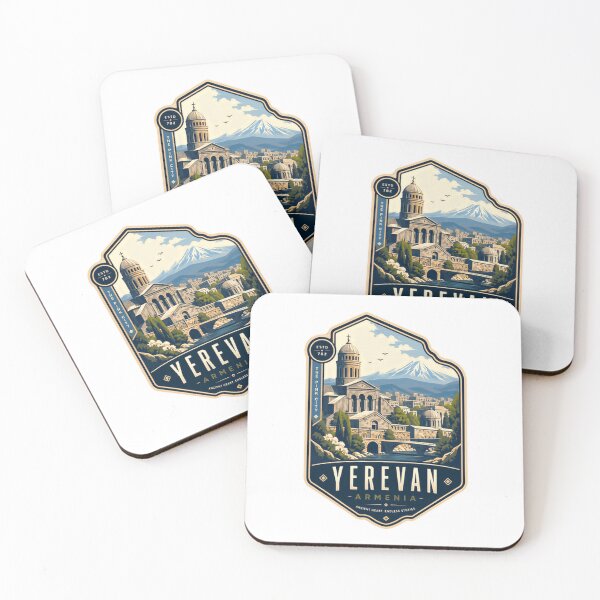 Item preview, Yerevan Armenia The Pink City Estd 782 Ancient Heart Endless Stories designed and sold by Star3NowForMe.