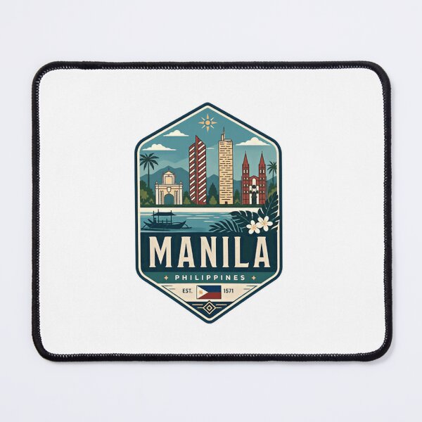 Item preview, Manila Philippines Travel Tourist Destination Filipino City designed and sold by Simsimah26Parks.