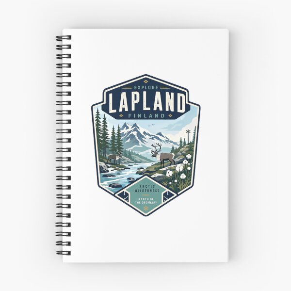 Item preview, Explore Lapland Finland Arctic Wilderness North Of The Ordinary Travel Souvenir designed and sold by Star3NowForMe.