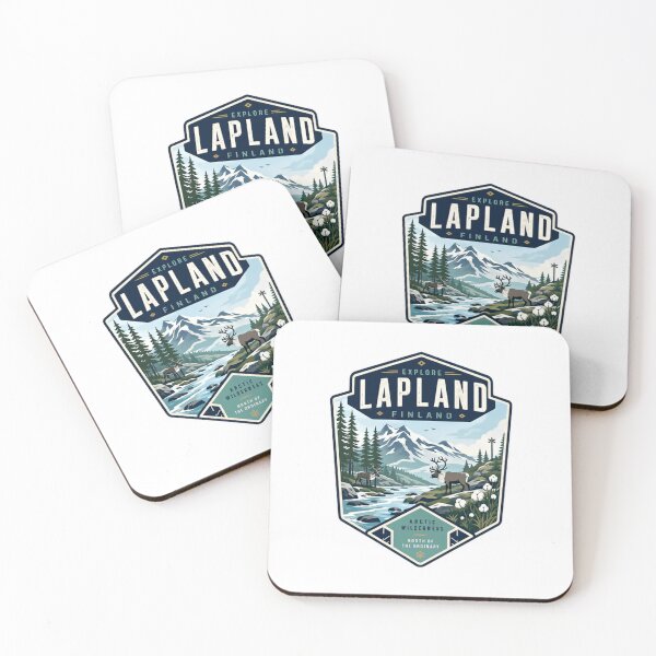 Item preview, Explore Lapland Finland Arctic Wilderness North Of The Ordinary Travel Souvenir designed and sold by Star3NowForMe.