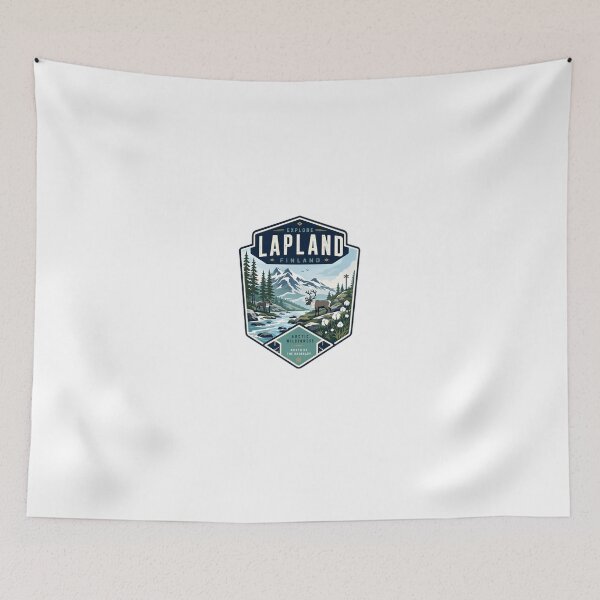 Item preview, Explore Lapland Finland Arctic Wilderness North Of The Ordinary Travel Souvenir designed and sold by Star3NowForMe.