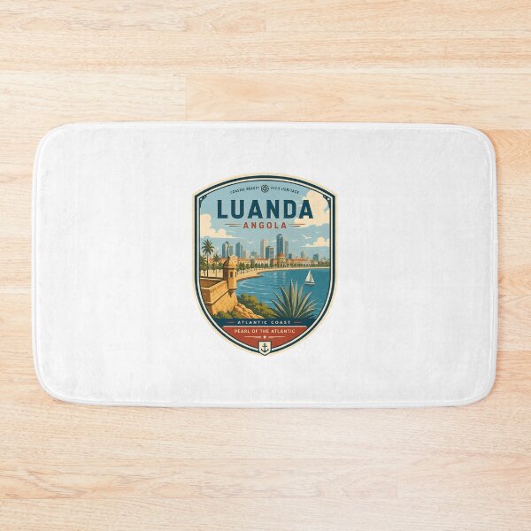 Item preview, Luanda Angola Travel Vacation Destination designed and sold by Star3NowForMe.