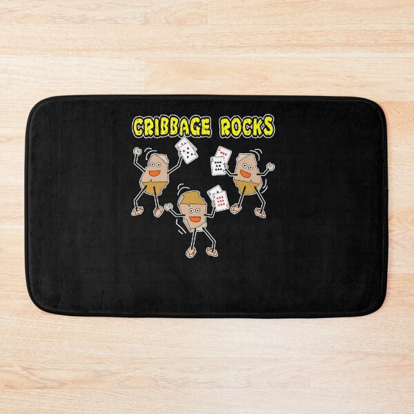 Item preview, Cribbage Rocks Cribbage Players Holding Playing Cards designed and sold by RileyAngelaShop.