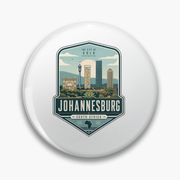 Item preview, The City Of Gold Johannesburg South Africa Travel Destination Souvenir designed and sold by Simsimah26Parks.