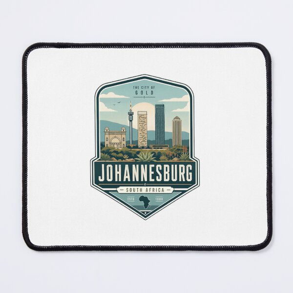 Item preview, The City Of Gold Johannesburg South Africa Travel Destination Souvenir designed and sold by Simsimah26Parks.