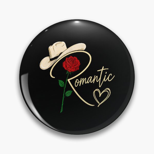 Item preview, BRUNO Romantic Cowboy Rose Heart Design designed and sold by nryum.