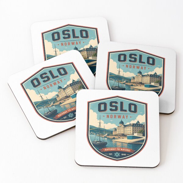 Item preview, Oslo Norway Gateway To Nature Est 1048 Travel Tourist Souvenir designed and sold by Star3NowForMe.