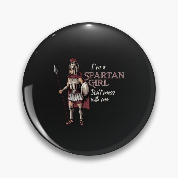 Item preview, Spartan Girl Warrior Quote Strong Female  designed and sold by joscarselli.
