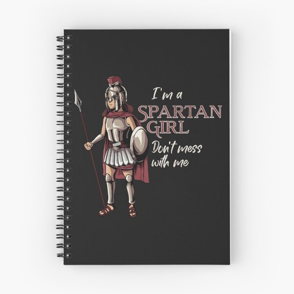 Item preview, Spartan Girl Warrior Quote Strong Female  designed and sold by joscarselli.