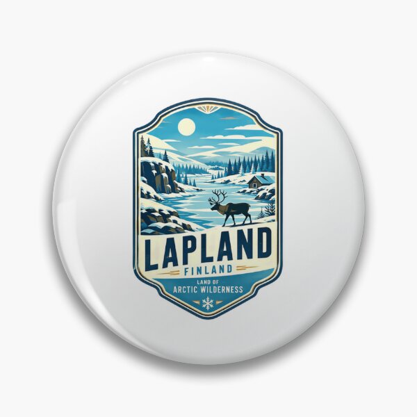 Item preview, Lapland Finland Land Of Arctic Wilderness Travel Souvenir Winter Explorer designed and sold by Star3NowForMe.