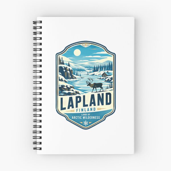 Item preview, Lapland Finland Land Of Arctic Wilderness Travel Souvenir Winter Explorer designed and sold by Star3NowForMe.