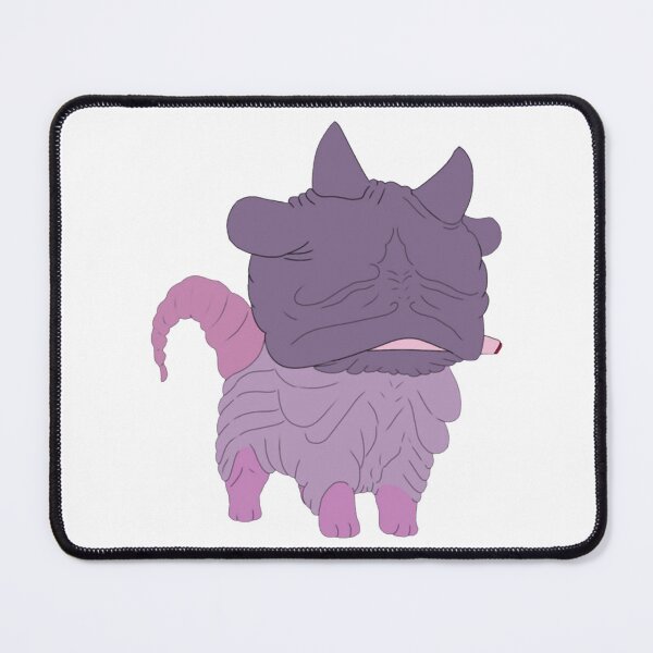 Item preview, Shy Little Purple Critter Cute Fluffy Monster Graphic designed and sold by Hearthodle.