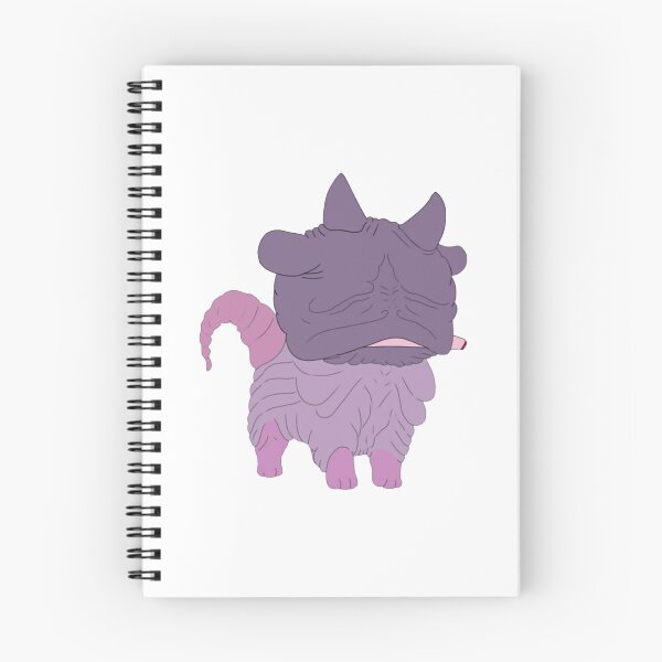 Item preview, Shy Little Purple Critter Cute Fluffy Monster Graphic designed and sold by Hearthodle.