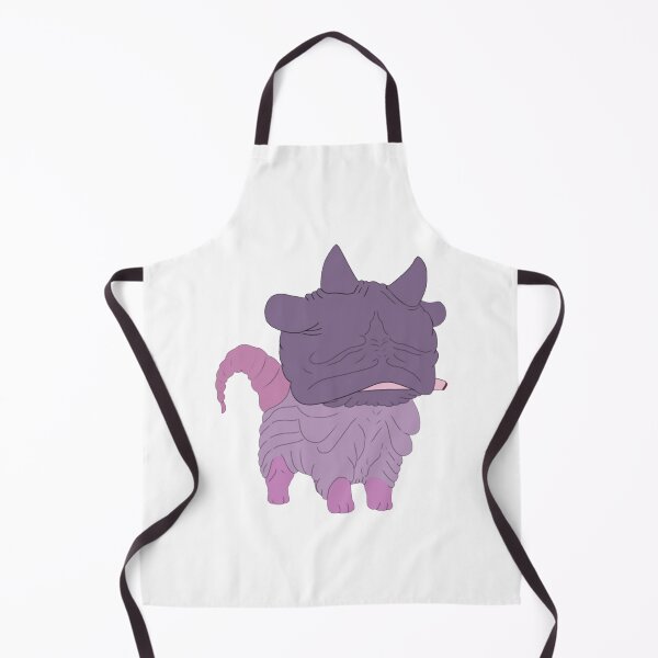 Item preview, Shy Little Purple Critter Cute Fluffy Monster Graphic designed and sold by Hearthodle.